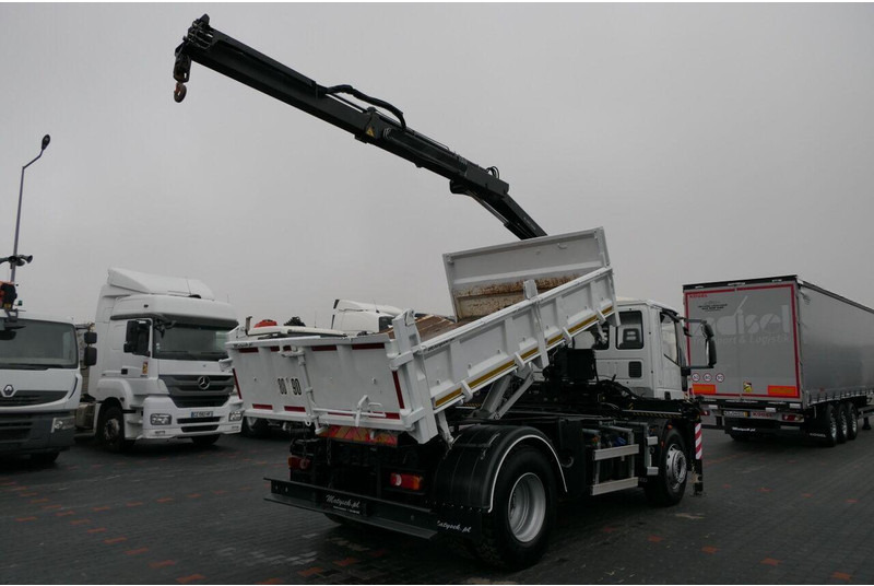 Iveco 19 - 320 KM / E 6 / Wywrotka + HDS / HYDROBURTA / 3 STRONNY KIPP - Camión volquete, Camión grúa: foto 4 Iveco 19 - 320 KM / E 6 / Wywrotka + HDS / HYDROBURTA / 3 STRONNY KIPP - Camión volquete, Camión grúa: foto 4