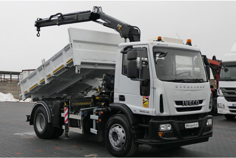 Iveco 19 - 320 KM / E 6 / Wywrotka + HDS / HYDROBURTA / 3 STRONNY KIPP - Camión volquete, Camión grúa: foto 5 Iveco 19 - 320 KM / E 6 / Wywrotka + HDS / HYDROBURTA / 3 STRONNY KIPP - Camión volquete, Camión grúa: foto 5