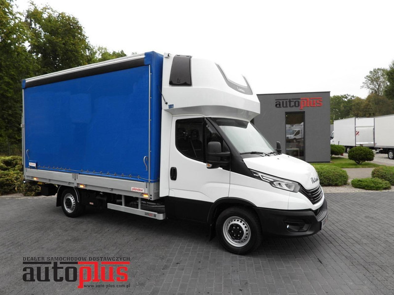 Iveco DAILY 35S18 PLANDEKA WINDA 8 PALET WEBASTO TEMPOMAT LEDY KLIMATY - Furgoneta con lona: foto 1 Iveco DAILY 35S18 PLANDEKA WINDA 8 PALET WEBASTO TEMPOMAT LEDY KLIMATY - Furgoneta con lona: foto 1