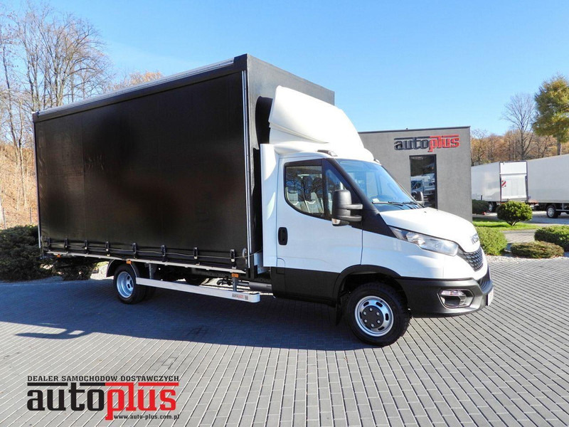 Iveco DAILY 50C17 PLANDEKA 10 PALET TEMPOMAT BLIŹNIACZE KOŁA KLIMATYZA - Furgoneta con lona: foto 1 Iveco DAILY 50C17 PLANDEKA 10 PALET TEMPOMAT BLIŹNIACZE KOŁA KLIMATYZA - Furgoneta con lona: foto 1