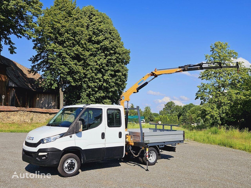 Iveco Daily 35c-15 Doka flatbed + crane Effer - Furgoneta caja abierta, Furgoneta combi: foto 4 Iveco Daily 35c-15 Doka flatbed + crane Effer - Furgoneta caja abierta, Furgoneta combi: foto 4