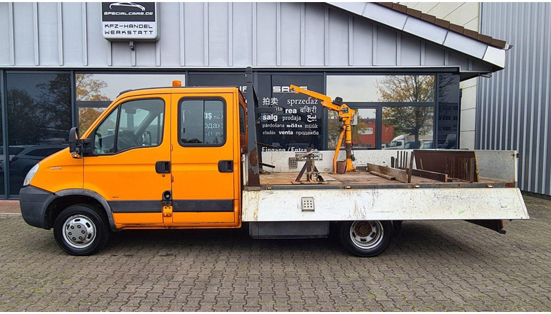 Iveco Daily 50C15 Doka Flatbed + Crane Hummel GSK 500 - Camión caja abierta, Camión grúa: foto 3 Iveco Daily 50C15 Doka Flatbed + Crane Hummel GSK 500 - Camión caja abierta, Camión grúa: foto 3