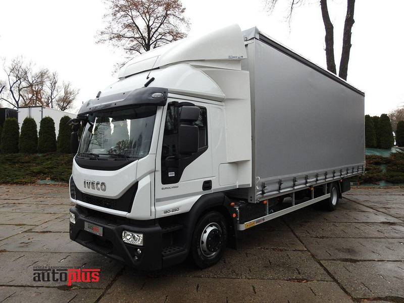 Iveco EUROCARGO 120-250 NOWY PLANDEKA WINDA 18 PALET WEBASTO KLIMATYZA - Camión caja cerrada: foto 1 Iveco EUROCARGO 120-250 NOWY PLANDEKA WINDA 18 PALET WEBASTO KLIMATYZA - Camión caja cerrada: foto 1