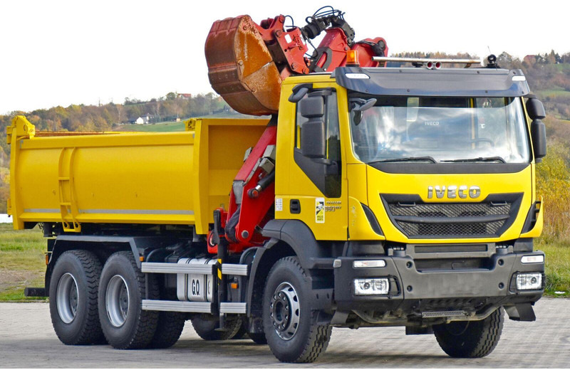Iveco TRAKKER 360 * Kipper 4,90m* KRAN/FUNK*6x4 - Camión volquete, Camión grúa: foto 4 Iveco TRAKKER 360 * Kipper 4,90m* KRAN/FUNK*6x4 - Camión volquete, Camión grúa: foto 4
