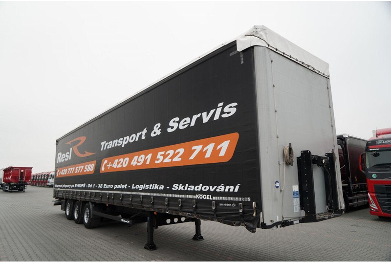 Kögel FIRANKA / MEGA / OŚ PODNOSZONA / OSIE SAF / DACH PODNOSZONY / LO - Semirremolque lona: foto 2 Kögel FIRANKA / MEGA / OŚ PODNOSZONA / OSIE SAF / DACH PODNOSZONY / LO - Semirremolque lona: foto 2