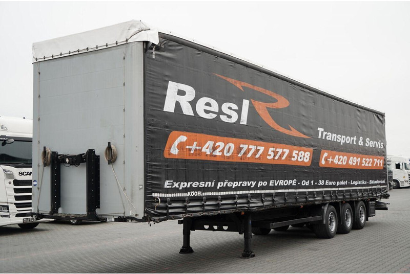 Kögel FIRANKA / MEGA / OŚ PODNOSZONA / OSIE SAF / DACH PODNOSZONY / LO - Semirremolque lona: foto 3 Kögel FIRANKA / MEGA / OŚ PODNOSZONA / OSIE SAF / DACH PODNOSZONY / LO - Semirremolque lona: foto 3