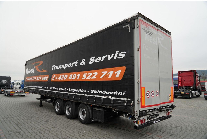 Kögel FIRANKA / MEGA / OŚ PODNOSZONA / OSIE SAF / DACH PODNOSZONY / LO - Semirremolque lona: foto 5 Kögel FIRANKA / MEGA / OŚ PODNOSZONA / OSIE SAF / DACH PODNOSZONY / LO - Semirremolque lona: foto 5