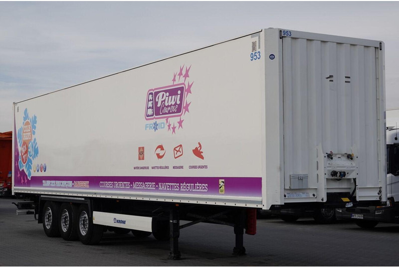 Krone KONTENER / KOFFER / 2021 ROK / OS PODNOSZONA - Semirremolque caja cerrada: foto 1 Krone KONTENER / KOFFER / 2021 ROK / OS PODNOSZONA - Semirremolque caja cerrada: foto 1