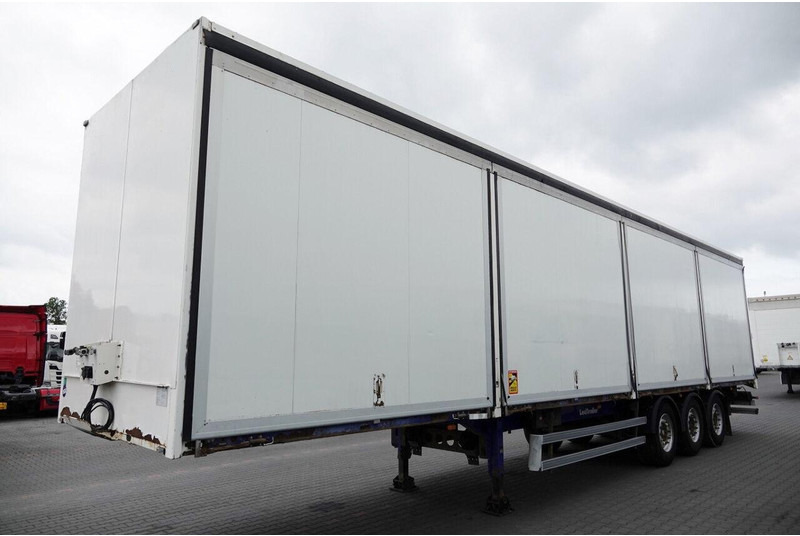 Lecitrailer KONTENER / KOFFER / OTWIERANE BOKI / MOCNA PODŁOGA SZYNA DESKA - Semirremolque caja cerrada: foto 4 Lecitrailer KONTENER / KOFFER / OTWIERANE BOKI / MOCNA PODŁOGA SZYNA DESKA - Semirremolque caja cerrada: foto 4