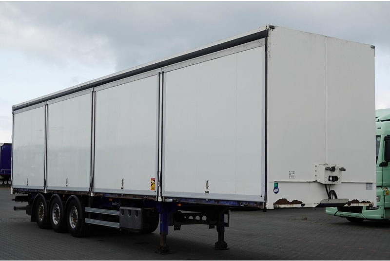 Lecitrailer KONTENER / KOFFER / OTWIERANE BOKI / MOCNA PODŁOGA SZYNA DESKA - Semirremolque caja cerrada: foto 1 Lecitrailer KONTENER / KOFFER / OTWIERANE BOKI / MOCNA PODŁOGA SZYNA DESKA - Semirremolque caja cerrada: foto 1