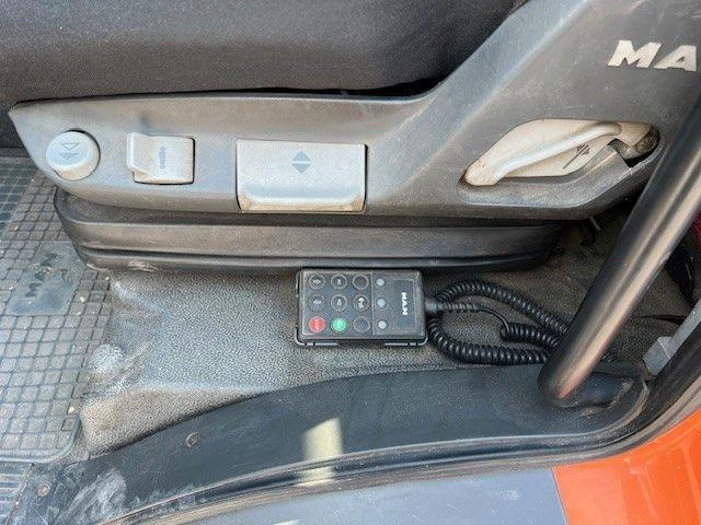 Camión caja abierta, Camión grúa MAN 8.180 TGL Klima , Luftfederung: foto 12