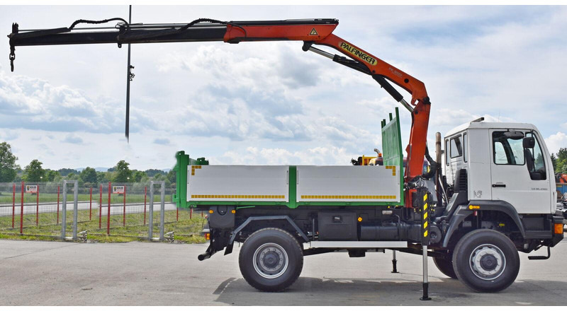 MAN LE 18.280 Kipper 3,70 m + PK 9501 /4x4 - Camión volquete, Camión grúa: foto 5 MAN LE 18.280 Kipper 3,70 m + PK 9501 /4x4 - Camión volquete, Camión grúa: foto 5