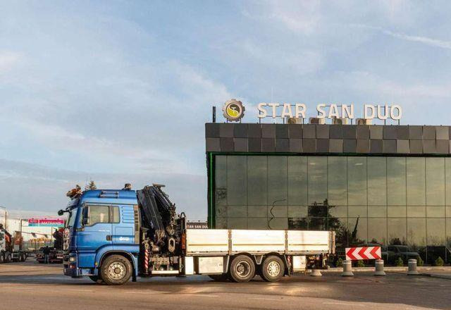 Camión caja abierta, Camión grúa MAN TGA 26.440 6x4 HIAB 322-6 HIPRO Fly Jib: foto 9