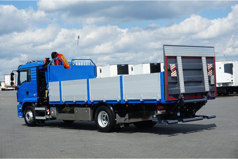 MAN TGM / 18.290 / SKRZYNIOWY + HDS + WINDA / PALFINGER PK 12002 / - Camión caja abierta, Camión grúa: foto 5 MAN TGM / 18.290 / SKRZYNIOWY + HDS + WINDA / PALFINGER PK 12002 / - Camión caja abierta, Camión grúa: foto 5