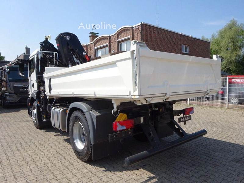 Leasing de MAN TGS 22.400 - 3 way tipper + crane MAN TGS 22.400 - 3 way tipper + crane: foto 8
