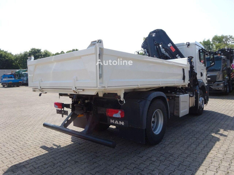 Leasing de MAN TGS 22.400 - 3 way tipper + crane MAN TGS 22.400 - 3 way tipper + crane: foto 12