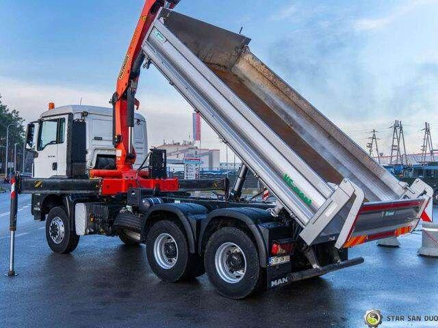 Camión volquete, Camión grúa MAN TGS 26.360 6x6 PALFINGER PK 18001 EH Crane Kipe: foto 11 Camión volquete, Camión grúa MAN TGS 26.360 6x6 PALFINGER PK 18001 EH Crane Kipe: foto 11