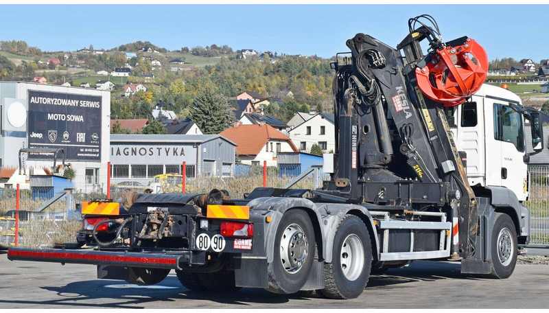 Camión multibasculante, Camión grúa MAN TGS 26.360: foto 6 Camión multibasculante, Camión grúa MAN TGS 26.360: foto 6