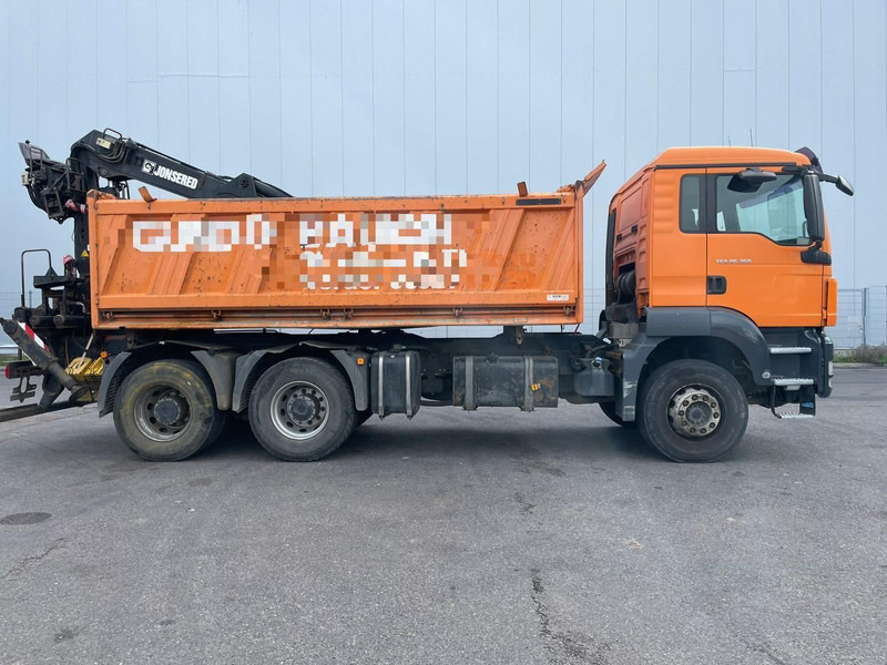 Leasing de MAN TGS 26.360 Tipper + Crane Jonsered J 1090 MAN TGS 26.360 Tipper + Crane Jonsered J 1090: foto 7 Leasing de MAN TGS 26.360 Tipper + Crane Jonsered J 1090 MAN TGS 26.360 Tipper + Crane Jonsered J 1090: foto 7