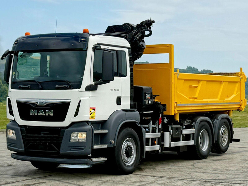 MAN TGS 26.400 * HIAB X-HIDUO 188 E-3 + FUNK * 6x4 - Camión volquete, Camión grúa: foto 5 MAN TGS 26.400 * HIAB X-HIDUO 188 E-3 + FUNK * 6x4 - Camión volquete, Camión grúa: foto 5