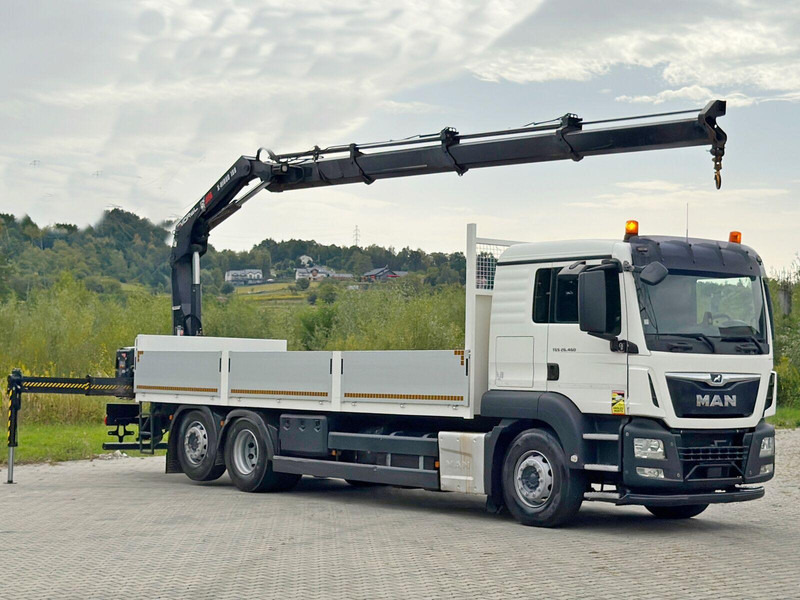MAN TGS 26.460 * HIAB X - HIDUO 188 B-3 + FUNK* TOP - Camión caja abierta, Camión grúa: foto 2 MAN TGS 26.460 * HIAB X - HIDUO 188 B-3 + FUNK* TOP - Camión caja abierta, Camión grúa: foto 2