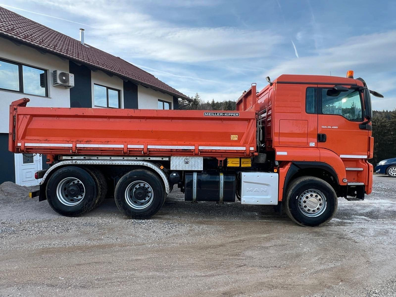 MAN TGS 26.480 6x4 Meiller three sided b Tipper - Camión volquete: foto 5 MAN TGS 26.480 6x4 Meiller three sided b Tipper - Camión volquete: foto 5