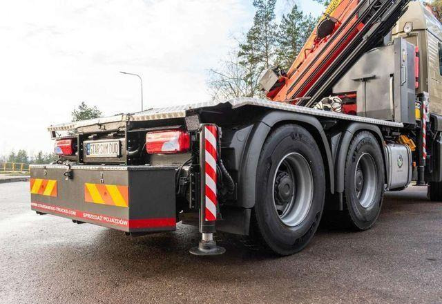 Camión caja abierta, Camión grúa MAN TGS 26.480 6x6 PALFINGER PK 34002 SH Crane Winc: foto 8