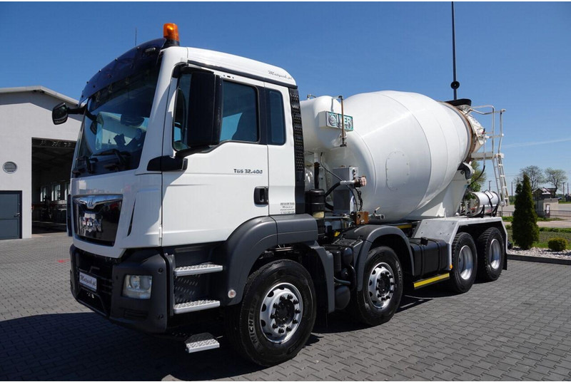 MAN TGS 32.400 / 8X4 / GRUSZKA / BETONOMIESZARKA / 9 M3 / IMER / MAN - Camión hormigonera: foto 2 MAN TGS 32.400 / 8X4 / GRUSZKA / BETONOMIESZARKA / 9 M3 / IMER / MAN - Camión hormigonera: foto 2