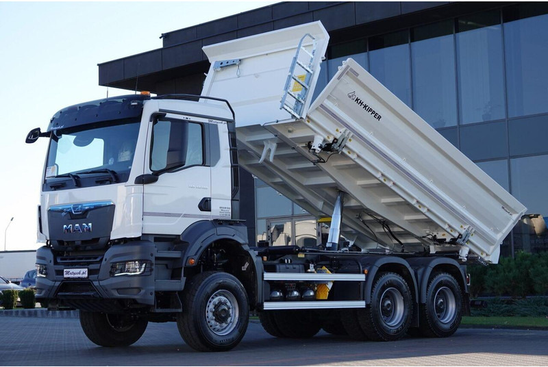 MAN TGS 33.TGS 33.480 / 6X6 / WYWROTKA 3 STRONNA / BORDMATIC / KH KI - Camión volquete: foto 1 MAN TGS 33.TGS 33.480 / 6X6 / WYWROTKA 3 STRONNA / BORDMATIC / KH KI - Camión volquete: foto 1
