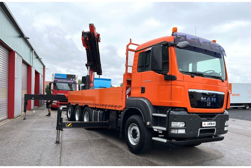 MAN TGS 35.480 8x4 Crane Palfinger PK 50002EH - Camión caja abierta, Camión grúa: foto 3 MAN TGS 35.480 8x4 Crane Palfinger PK 50002EH - Camión caja abierta, Camión grúa: foto 3