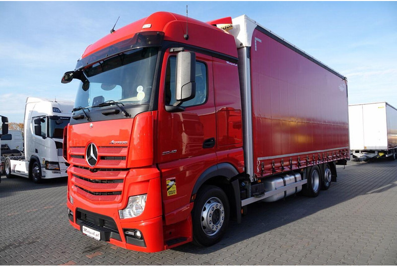 Mercedes-Benz ACTROS 25 480 - Camión lona: foto 2 Mercedes-Benz ACTROS 25 480 - Camión lona: foto 2