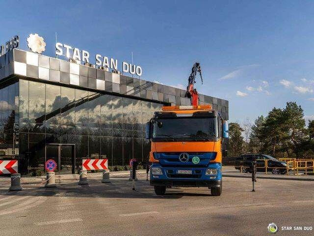 Mercedes-Benz ACTROS 2541 6x2 Palfinger PK 34002 Crane Winch - Camión caja abierta, Camión grúa: foto 4 Mercedes-Benz ACTROS 2541 6x2 Palfinger PK 34002 Crane Winch - Camión caja abierta, Camión grúa: foto 4
