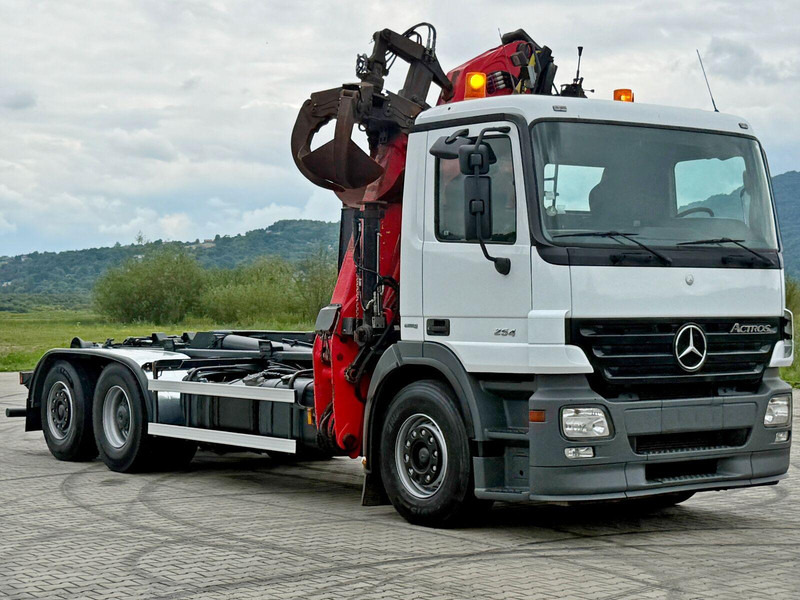 Mercedes-Benz ACTROS 2541 ABROLLKIPPER EPSILON E140Z81 TOP - Camión multibasculante, Camión grúa: foto 3 Mercedes-Benz ACTROS 2541 ABROLLKIPPER EPSILON E140Z81 TOP - Camión multibasculante, Camión grúa: foto 3