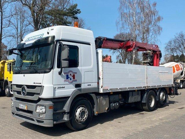 Mercedes-Benz ACTROS 2544 - Camión caja abierta, Camión grúa: foto 2 Mercedes-Benz ACTROS 2544 - Camión caja abierta, Camión grúa: foto 2