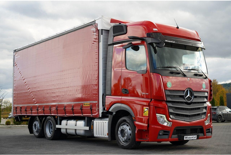 Mercedes-Benz ACTROS 2545 / SOLÓWKA  / 6x2 / OŚ PODNOSZONA / BIG SPACE / WIELT - Camión lona: foto 5 Mercedes-Benz ACTROS 2545 / SOLÓWKA  / 6x2 / OŚ PODNOSZONA / BIG SPACE / WIELT - Camión lona: foto 5