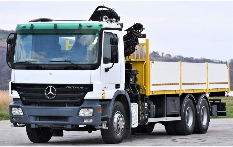 Mercedes-Benz ACTROS 2632 - Camión caja abierta, Camión grúa: foto 4 Mercedes-Benz ACTROS 2632 - Camión caja abierta, Camión grúa: foto 4