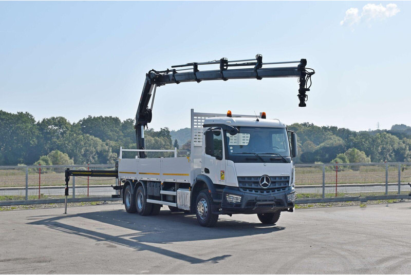 Mercedes-Benz ACTROS 2636 - Camión caja abierta, Camión grúa: foto 2 Mercedes-Benz ACTROS 2636 - Camión caja abierta, Camión grúa: foto 2