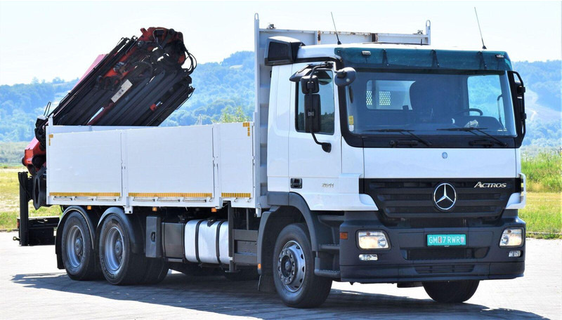 Mercedes-Benz ACTROS 2641 - Camión caja abierta, Camión grúa: foto 3 Mercedes-Benz ACTROS 2641 - Camión caja abierta, Camión grúa: foto 3