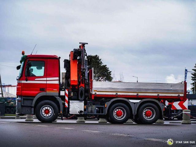Camión caja abierta, Camión grúa Mercedes-Benz ACTROS 2648 6x4 PALFINGER PK 29002 Fly Jib Winc: foto 10