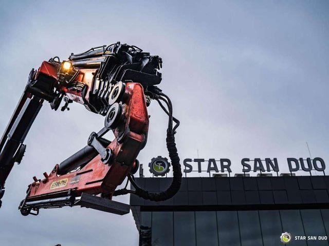 Camión caja abierta, Camión grúa Mercedes-Benz ACTROS 2648 6x4 PALFINGER PK 29002 Fly Jib Winc: foto 16