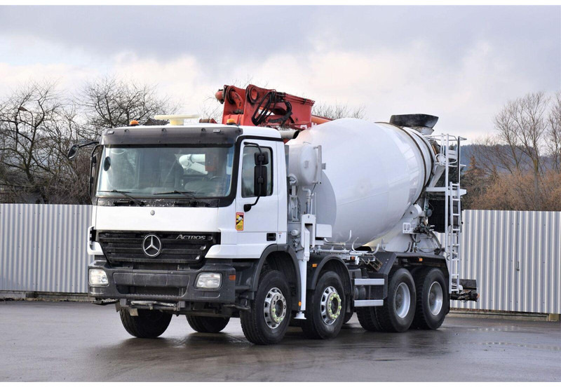 Mercedes-Benz ACTROS 3241* Betonpumpe 21m *8x4 * Top Zustand - Bomba de hormigón: foto 2 Mercedes-Benz ACTROS 3241* Betonpumpe 21m *8x4 * Top Zustand - Bomba de hormigón: foto 2