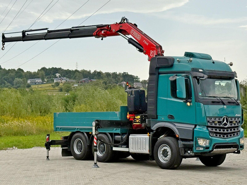 Mercedes-Benz AROCS 2548* FASSI F245A.0.24 E + FUNK / 6x4 *TOP - Camión caja abierta, Camión grúa: foto 2 Mercedes-Benz AROCS 2548* FASSI F245A.0.24 E + FUNK / 6x4 *TOP - Camión caja abierta, Camión grúa: foto 2