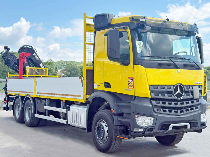Mercedes-Benz AROCS 2636 *HIAB 166 D-4 HIDUO + FUNK* 6x4 - Camión caja abierta, Camión grúa: foto 3 Mercedes-Benz AROCS 2636 *HIAB 166 D-4 HIDUO + FUNK* 6x4 - Camión caja abierta, Camión grúa: foto 3