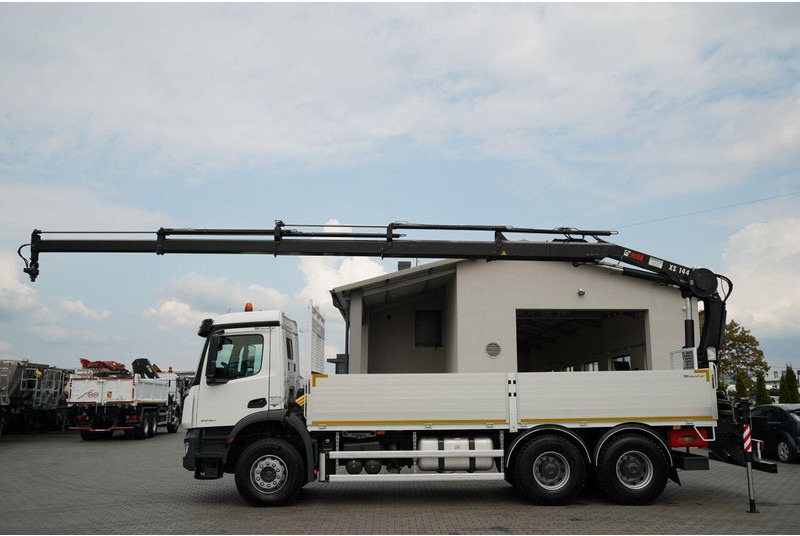 Mercedes-Benz / AROCS 2640 / 6x4 / SKRZYNIOWY - 6,5 M / HDS HIAB XS 144 / wysó - Camión caja abierta, Camión grúa: foto 3 Mercedes-Benz / AROCS 2640 / 6x4 / SKRZYNIOWY - 6,5 M / HDS HIAB XS 144 / wysó - Camión caja abierta, Camión grúa: foto 3