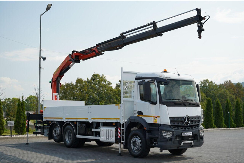 Mercedes-Benz AROCS 2643 - Camión caja abierta, Camión grúa: foto 1 Mercedes-Benz AROCS 2643 - Camión caja abierta, Camión grúa: foto 1