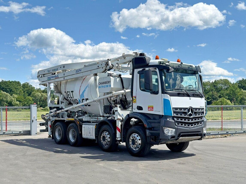 Mercedes-Benz AROCS 3743 * Betonpumpe + FUNK * 8x4 * TOP - Camión hormigonera: foto 1 Mercedes-Benz AROCS 3743 * Betonpumpe + FUNK * 8x4 * TOP - Camión hormigonera: foto 1