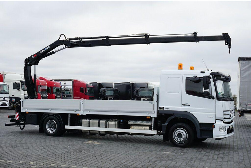 Mercedes-Benz ATEGO / 1224 / ACC / SKRZYNIOWY + HDS / HIAB 099 B - 3 DUO - Camión caja abierta, Camión grúa: foto 4 Mercedes-Benz ATEGO / 1224 / ACC / SKRZYNIOWY + HDS / HIAB 099 B - 3 DUO - Camión caja abierta, Camión grúa: foto 4