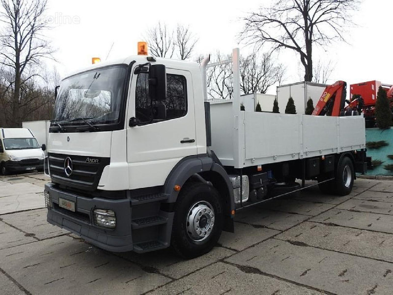 Mercedes-Benz AXOR - Camión caja abierta, Camión grúa: foto 4 Mercedes-Benz AXOR - Camión caja abierta, Camión grúa: foto 4
