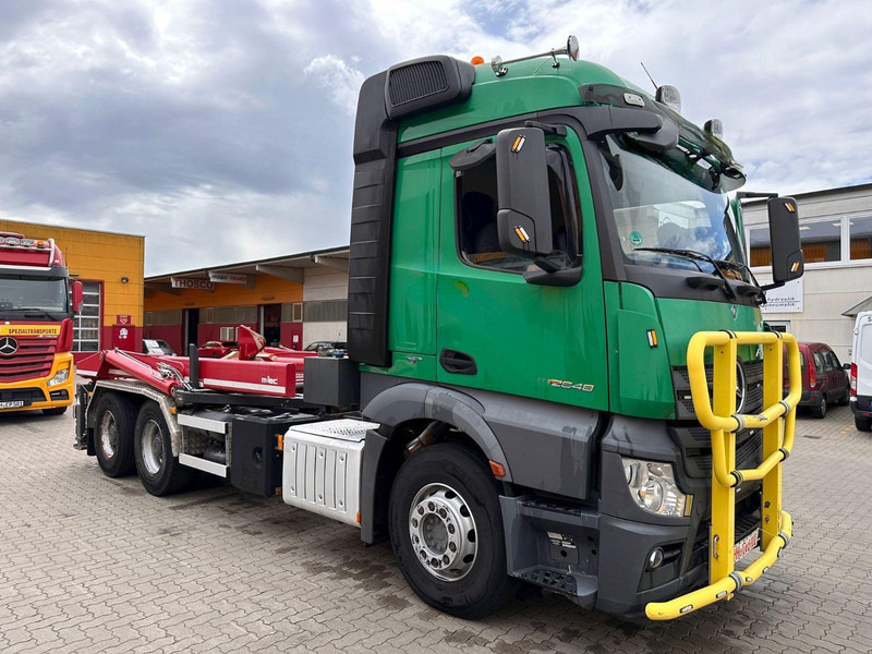 Mercedes-Benz Actros 4 3 Achser BM 963 2648 OM471 6x4 Fg - Camión multibasculante, Camión grúa: foto 1 Mercedes-Benz Actros 4 3 Achser BM 963 2648 OM471 6x4 Fg - Camión multibasculante, Camión grúa: foto 1