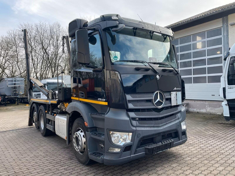Mercedes-Benz Antos 2545 - Meiller AK 16 MT Absetzkipper - Camión portacontenedor de cadenas: foto 2 Mercedes-Benz Antos 2545 - Meiller AK 16 MT Absetzkipper - Camión portacontenedor de cadenas: foto 2